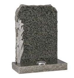 Rustic Memorial Headstone, HMEC068